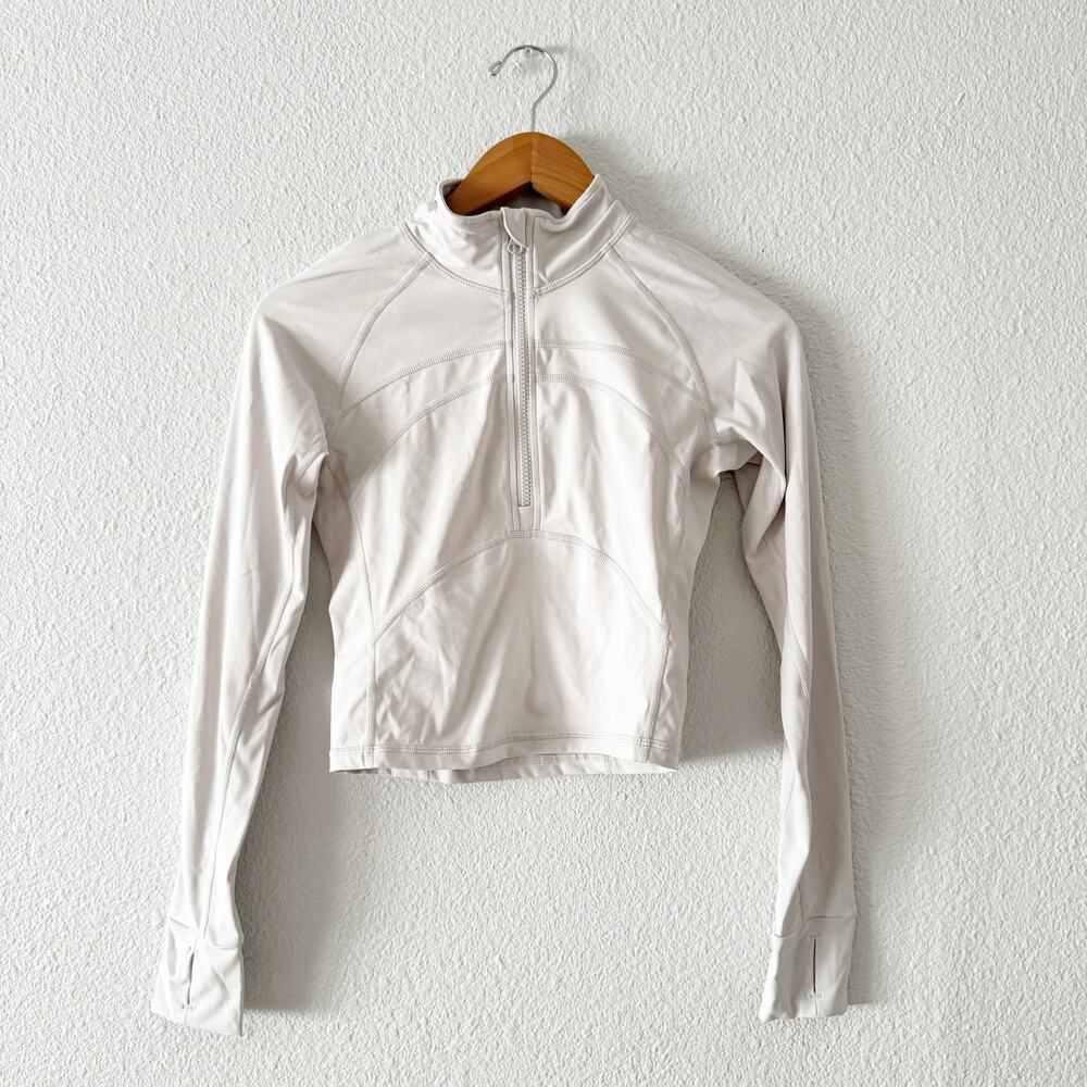 Quarter Zip Up Workout Jacket